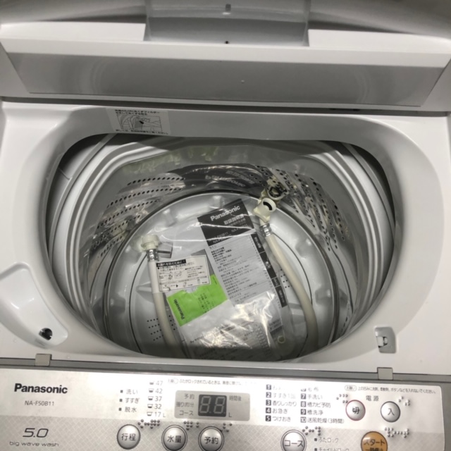 2018年製 Panasonic パナソニック 全自動洗濯機 5K NA-F50B11 