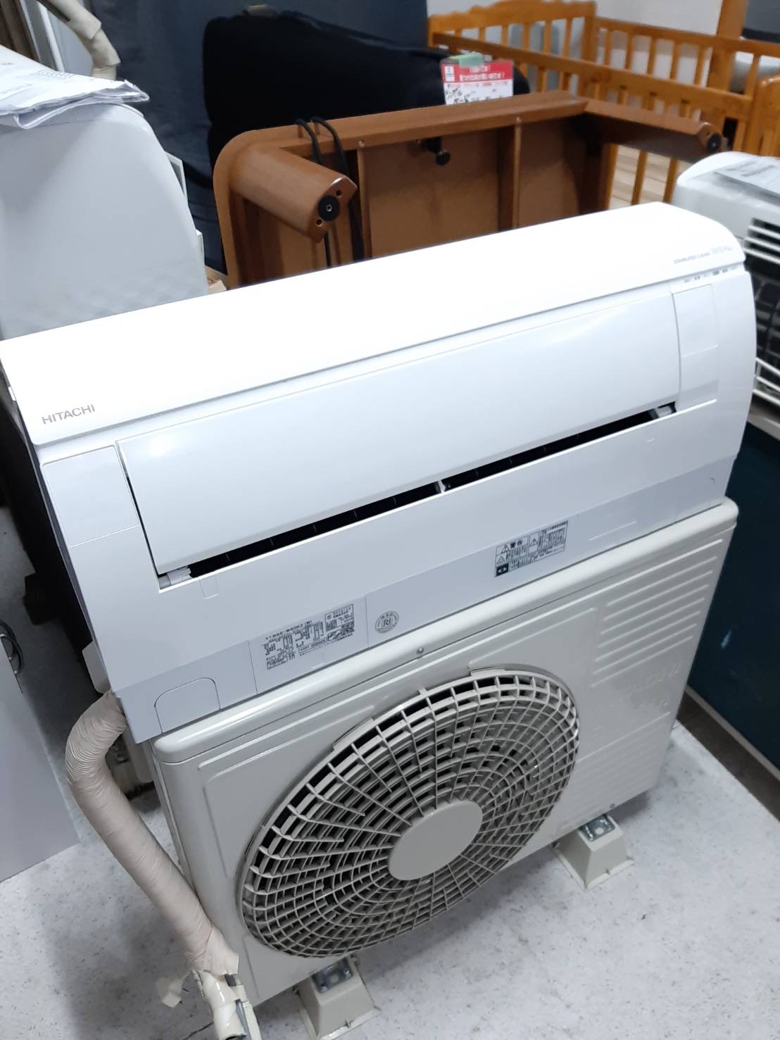 2020年製 日立 ルームエアコン 冷房4.0KW 暖房5K 単相200V RAS-W40K2 