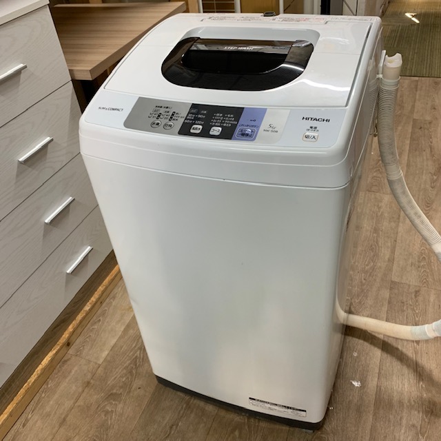 2018年製 日立 全自動洗濯機 5kg NW-50B - トレンドサーチ | 小倉 